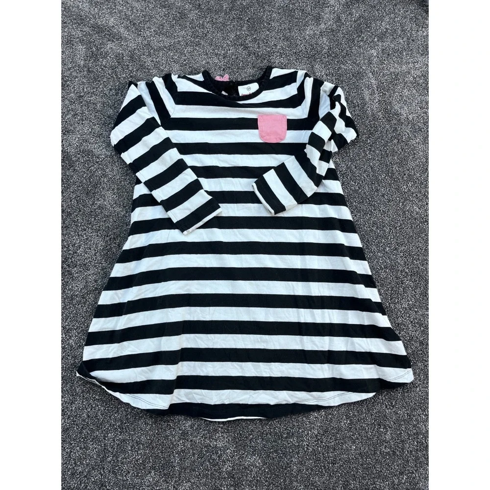 Lot of 2 Hanna Anderson Girls dresses Size 120 US 6-7 Long‎ Sleeve